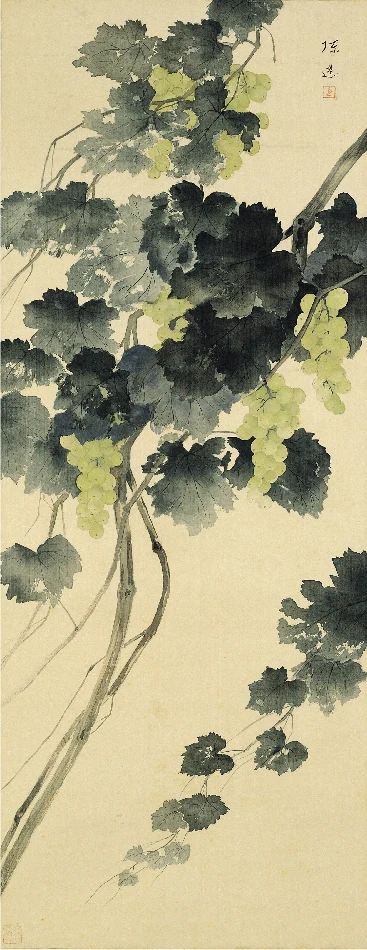 陳進《葡萄》