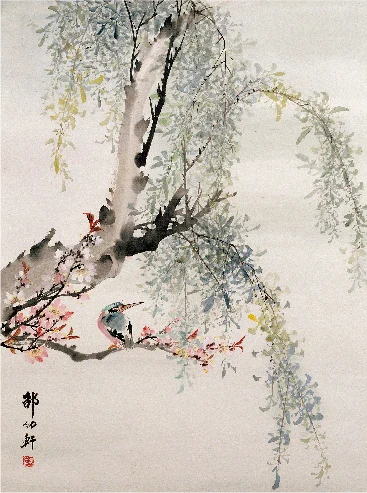 紹幼軒《池塘春色》