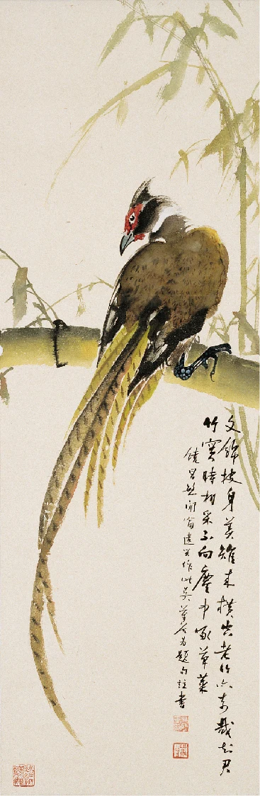 饒昌愍《雉鳥》