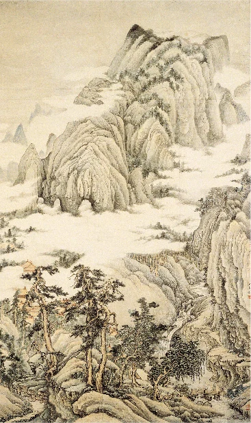 王壽藹《山水》