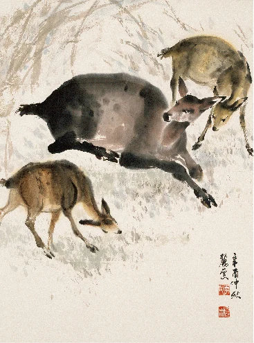李麗雯《鹿苑長春》
